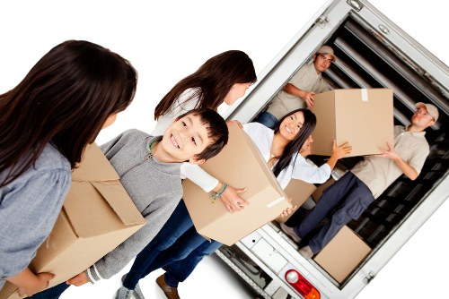 Furniture storage unit in Southcroydon with protected household items