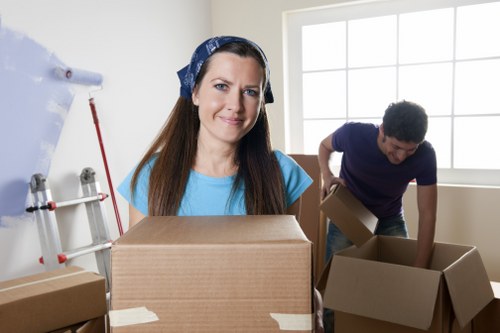 Family items and furniture placed into household storage in Southcroydon