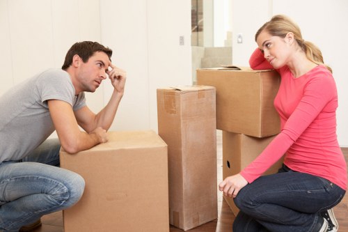 Careful packing materials used for removals in Southcroydon