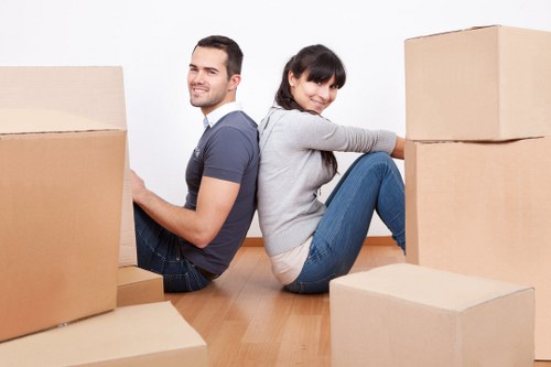 Space-saving office storage layout for a Southcroydon business